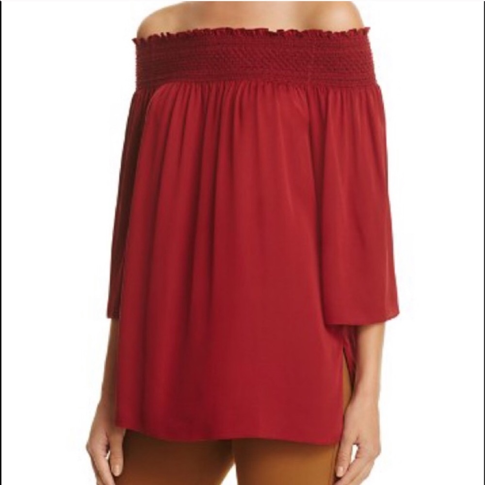 NWT Theory Off -The-Shoulder Elistaire Silk